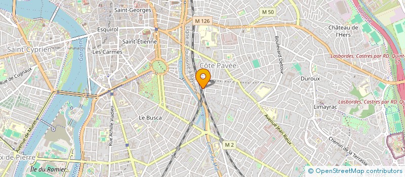 localisation de l'entreprise ASSOCIATION INTERAFRICAINE DE LIAISON ET D'ECHANGE A I L E à TOULOUSE