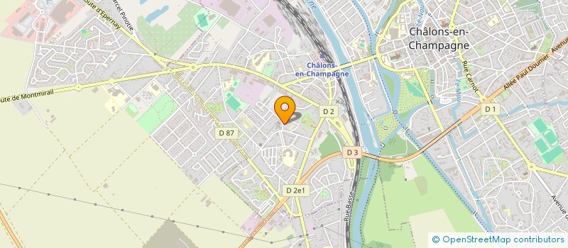 localisation de l'entreprise ASSOCIATION INTERBIBLY  CHALONS-EN-CHAMPAGNE