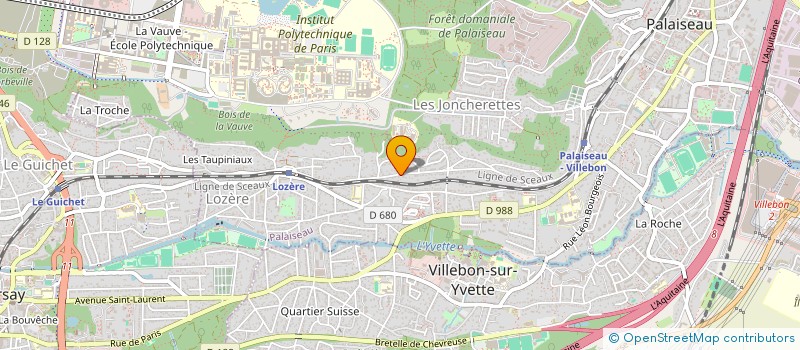localisation de l'entreprise ASSOCIATION INTERBUREAU DES CONSEILS DE PARENTS D'ELEVES à PALAISEAU