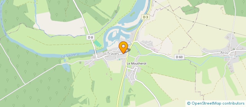 localisation de l'entreprise ASSOCIATION INTERCOMMUNALE DE CHASSE AGREEE DE LA PIERRE PERCEE  AROZ