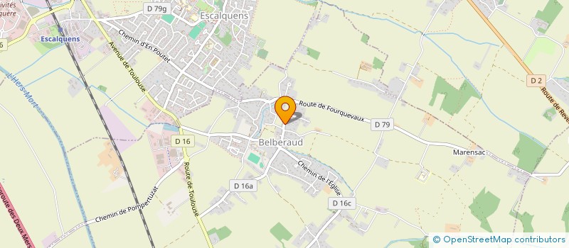 localisation de l'entreprise ASSOCIATION INTERCOMMUNALE DE CHASSE AGREEE DE LA VALLEE DE LA HYSE  ISSUS