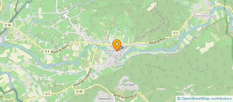 localisation de l'entreprise ASSOCIATION INTERCOMMUNALE DE CHASSE AGREEE LA DEROUTE  PROPIAC