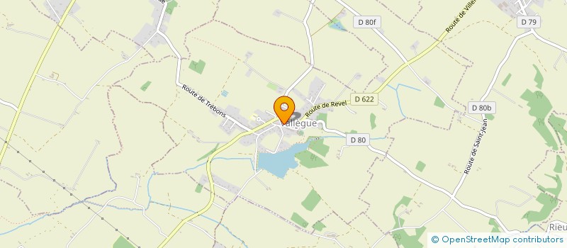 localisation de l'entreprise ASSOCIATION INTERCOMMUNALE DE CHASSE AGREEE PAR FUSION DE VALLEGUE LUX  VALLEGUE