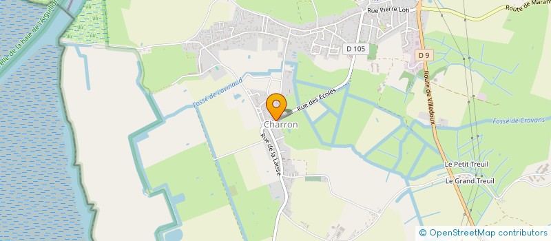 localisation de l'entreprise ASSOCIATION INTERCOMMUNALE DU VIEUX TAPE-CUL  CHARRON