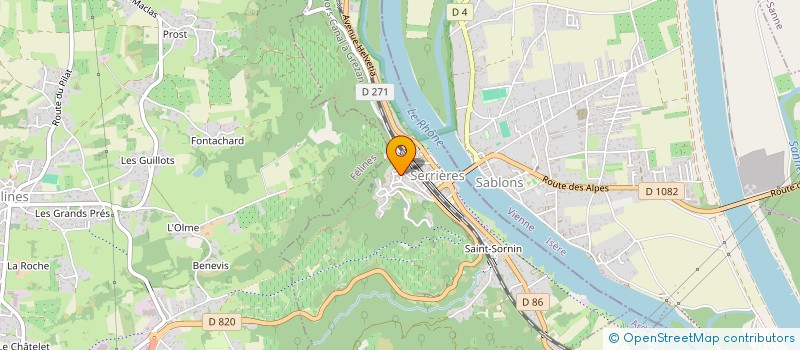 localisation de l'entreprise ASSOCIATION INTERCOMMUNALE PETANQUE LOISIRS  PEYRAUD