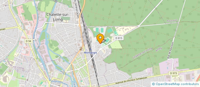 localisation de l'entreprise ASSOCIATION INTERCOMMUNAUTAIRE EN FRANCE (AIF) à MONTARGIS