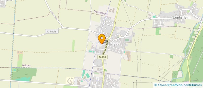 localisation de l'entreprise ASSOCIATION INTERDEPARTEMENTALE DES PECHEURS PROFESSIONNELS DU BASSIN DU RHIN  BALGAU