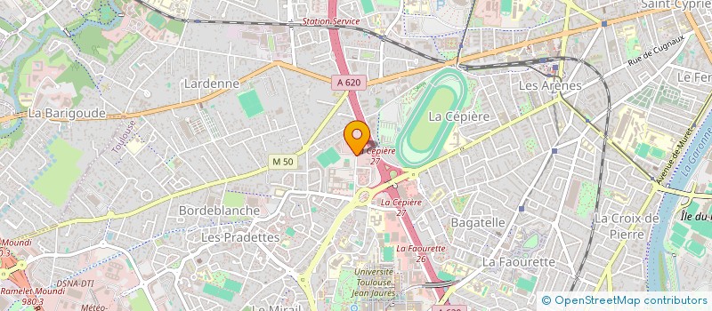 localisation de l'entreprise ASSOCIATION INTERENTREPRISES DE RESTAURATION à TOULOUSE