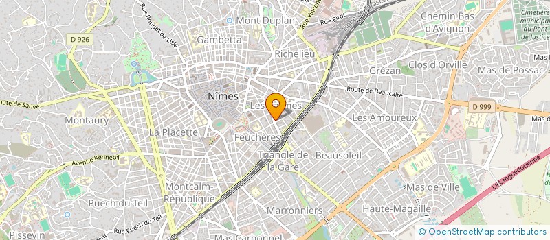 localisation de l'entreprise ASSOCIATION INTERFACE à NIMES