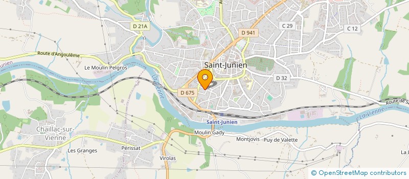 localisation de l'entreprise ASSOCIATION INTERFERENCES à SAINT-JUNIEN