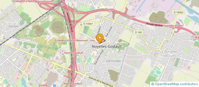 localisation de l'entreprise ASSOCIATION INTERLIGNES à NOYELLES-GODAULT