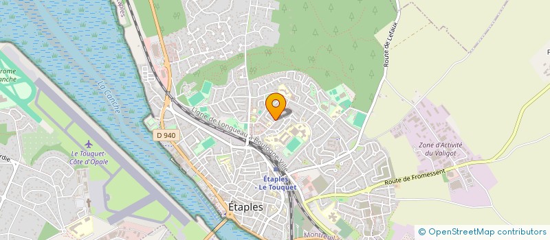 localisation de l'entreprise ASSOCIATION INTERMEDIAIRE A G I R à ETAPLES
