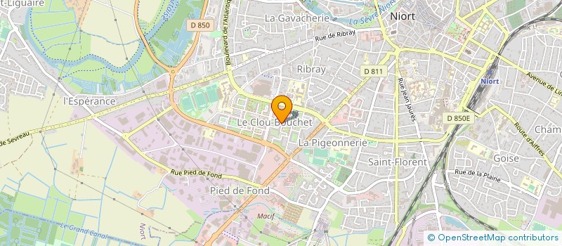 localisation de l'entreprise ASSOCIATION INTERMEDIAIRE DU NIORTAIS à NIORT