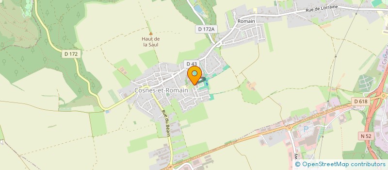 localisation de l'entreprise ASSOCIATION INTERMEDIAIRE DU PAYS HAUT à VILLERS-LA-MONTAGNE