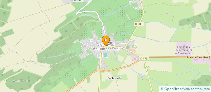 localisation de l'entreprise ASSOCIATION INTERMEDIAIRE PAYS DE MADINE SERVICES à VIGNEULLES-LES-HATTONCHATEL