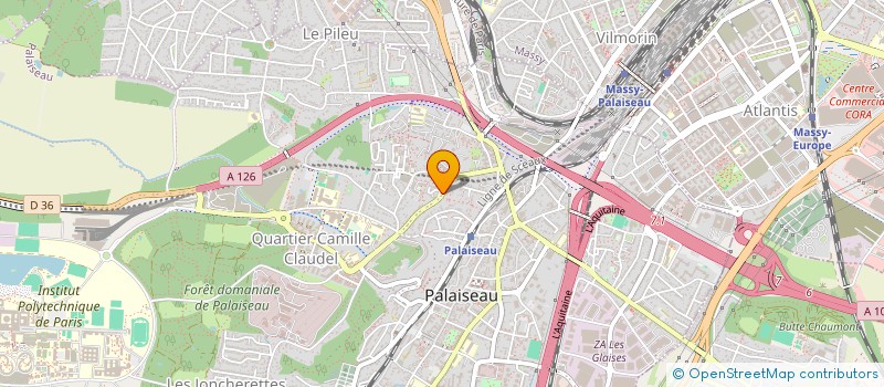 localisation de l'entreprise ASSOCIATION INTERNATIONALE CLUB 1% POUR MA TERRE à PALAISEAU