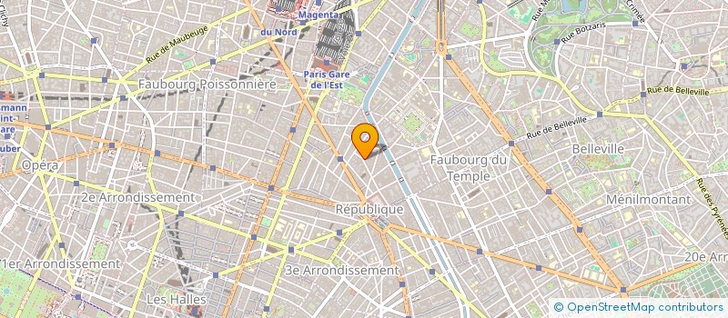 localisation de l'entreprise ASSOCIATION INTERNATIONALE CRITIQUE ART  PARIS