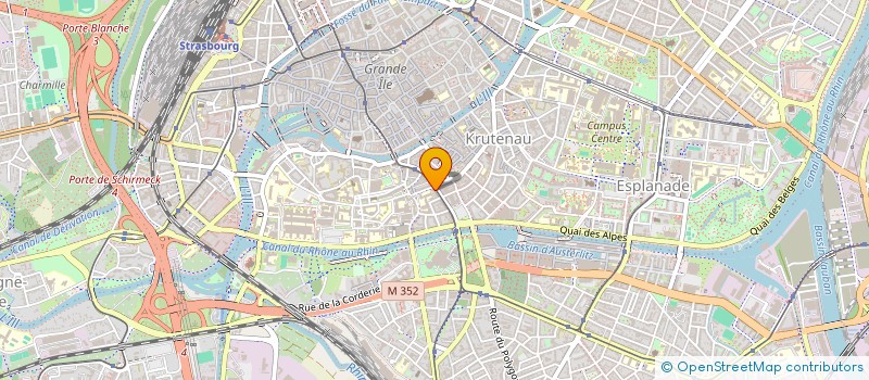 localisation de l'entreprise ASSOCIATION INTERNATIONALE D'AVOCATS RUSSES à STRASBOURG