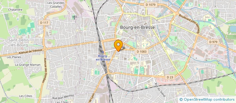 localisation de l'entreprise ASSOCIATION INTERNATIONALE DE FORMATION à BOURG-EN-BRESSE