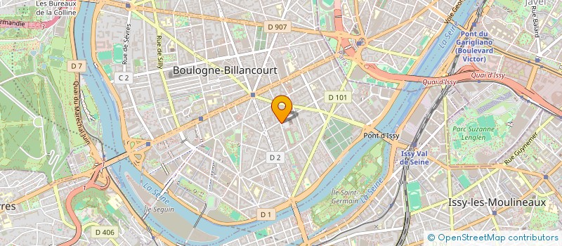 localisation de l'entreprise ASSOCIATION INTERNATIONALE DE PROTECTION ET GESTION à BOULOGNE-BILLANCOURT