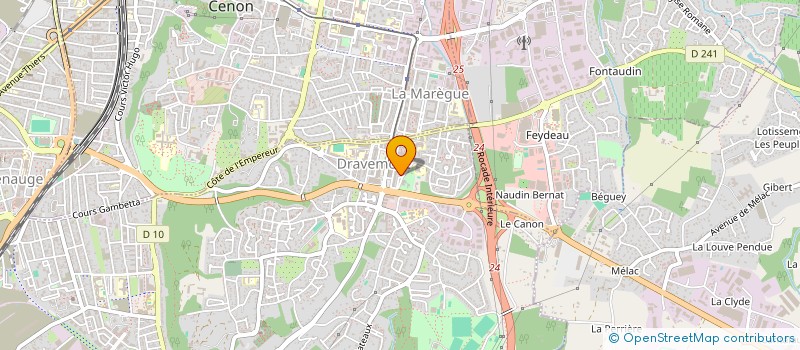 localisation de l'entreprise ASSOCIATION INTERNATIONALE DES FEMMES ET DES HOMMES DE DISTINCTION  FLOIRAC