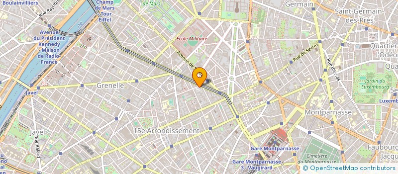 localisation de l'entreprise ASSOCIATION INTERNATIONALE DES UNIVERSITES - BUREAU INTERNATIONAL DES UNIVERSITES  PARIS