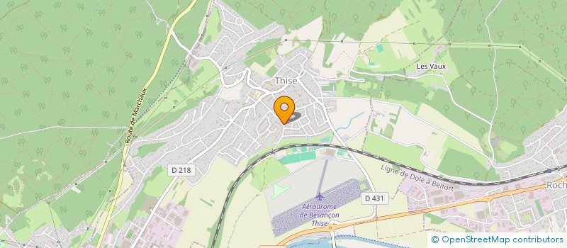 localisation de l'entreprise ASSOCIATION INTERNATIONALE DEVENIR ENSEMBLE  THISE