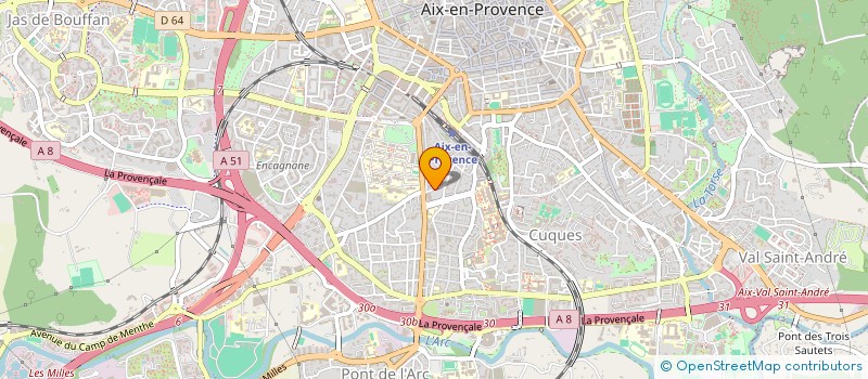 localisation de l'entreprise ASSOCIATION INTERNATIONALE POUR ETUDE DES CERAMIQUES MEDIEVALES ET MODERNES EN MEDITERRANEE à AIX-EN-PROVENCE