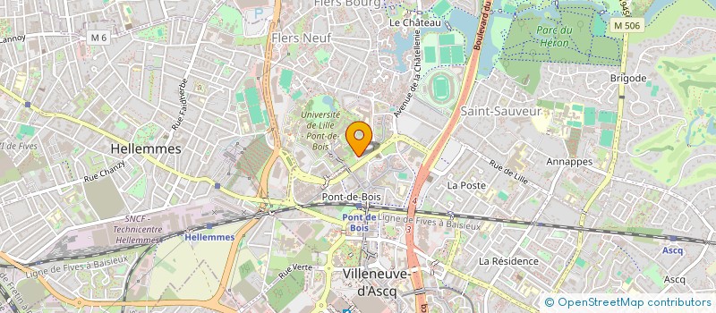 localisation de l'entreprise ASSOCIATION INTERNATIONALE POUR LA RECHERCHE EN DIDACTIQUE DU FRANCAIS  VILLENEUVE D ASCQ