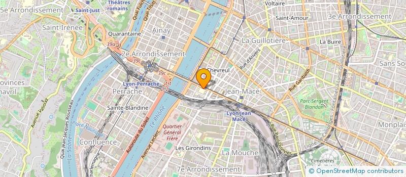 localisation de l'entreprise ASSOCIATION INTERNATIONALE WALRAS  LYON