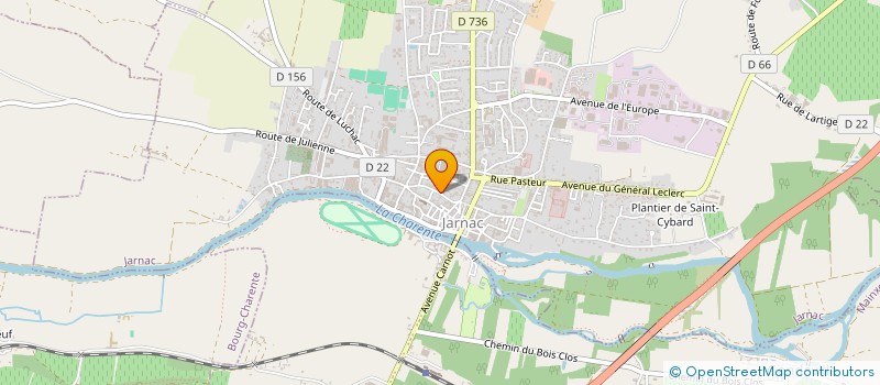 localisation de l'entreprise ASSOCIATION INTERPROFESSIONNELLE DE LA TRUFFICULTURE EN NOUVELLE AQUITAINE à JARNAC