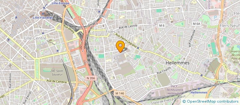 localisation de l'entreprise ASSOCIATION INTERVAL à LILLE