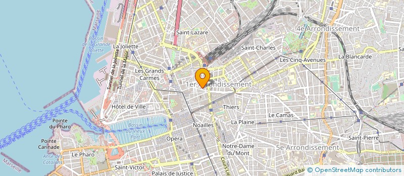 localisation de l'entreprise ASSOCIATION INTERVENTION AUPRES IMMIGRES à MARSEILLE