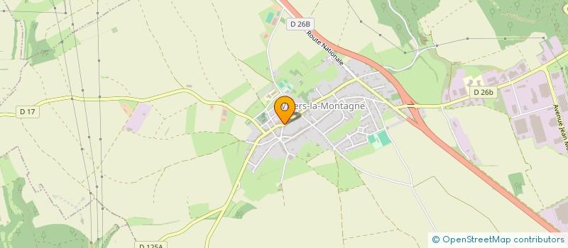 localisation de l'entreprise ASSOCIATION INTREPIDE VLM  VILLERS-LA-MONTAGNE