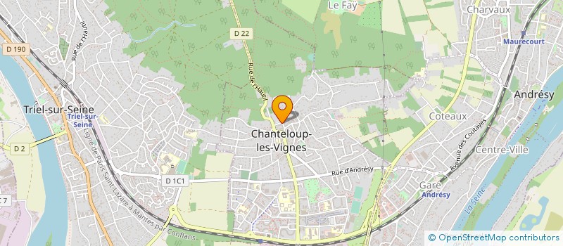 localisation de l'entreprise ASSOCIATION IOTACOM à CHANTELOUP-LES-VIGNES