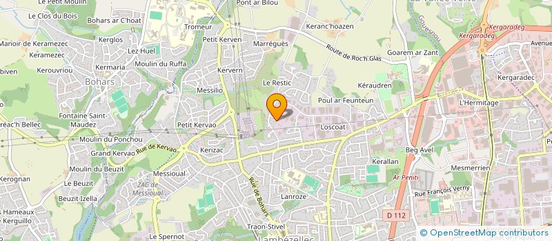 localisation de l'entreprise ASSOCIATION IP-PAI à BREST