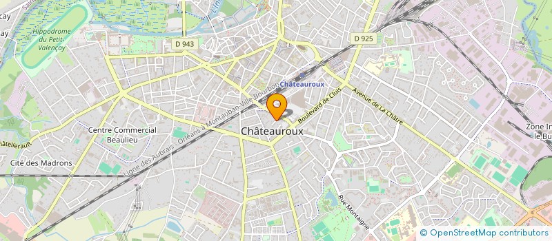 localisation de l'entreprise ASSOCIATION IPANEMA SWING à CHATEAUROUX