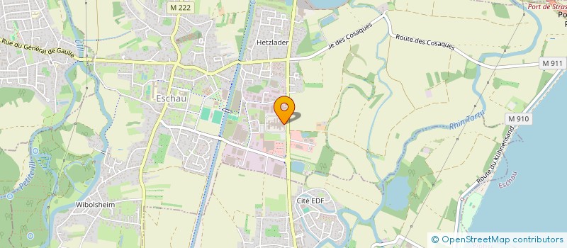 localisation de l'entreprise ASSOCIATION IPI  ESCHAU