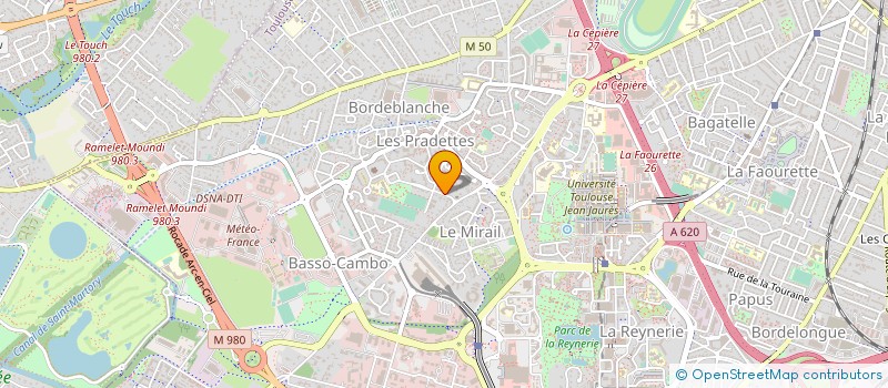 localisation de l'entreprise ASSOCIATION IQRAA à TOULOUSE