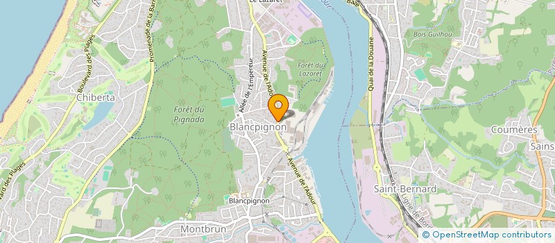 localisation de l'entreprise ASSOCIATION IRIE - SURF THERAPY AND WOMEN EMPOWERMENT  ANGLET