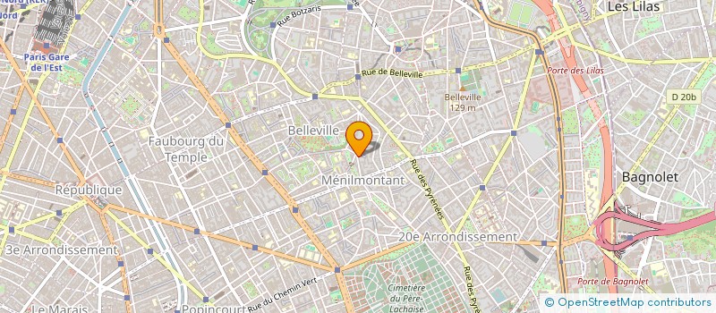 localisation de l'entreprise ASSOCIATION IRIS  PARIS