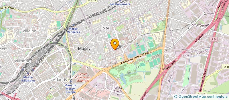 localisation de l'entreprise ASSOCIATION IRIS à MASSY