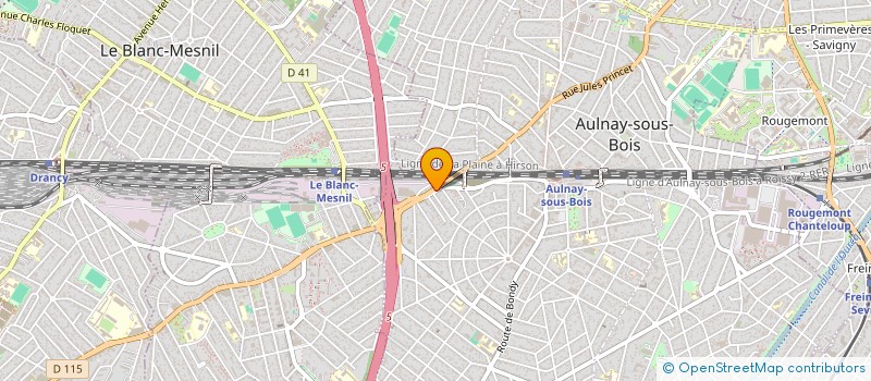 localisation de l'entreprise ASSOCIATION IRSAD à AULNAY-SOUS-BOIS