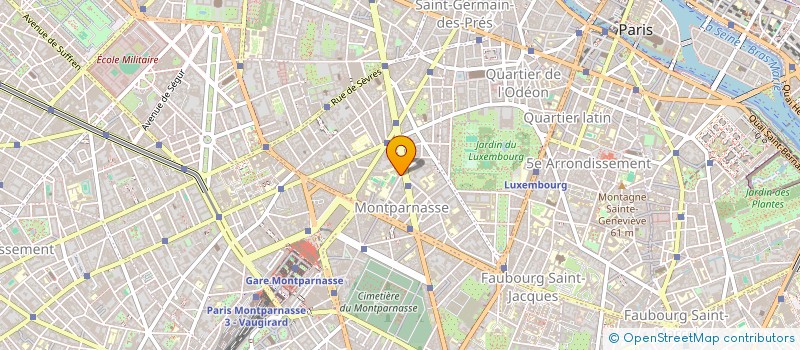 localisation de l'entreprise ASSOCIATION ISEP-EDOUARD BRANLY  PARIS