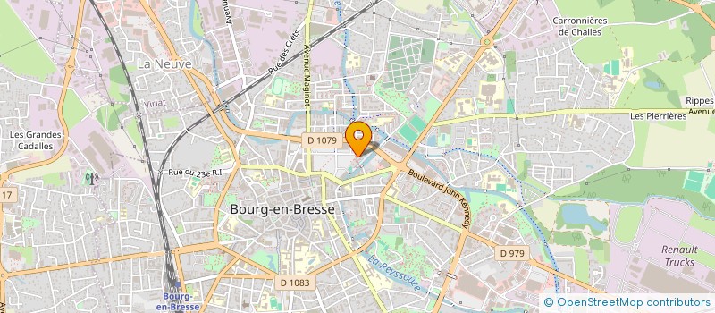 localisation de l'entreprise ASSOCIATION ISHTAR à BOURG-EN-BRESSE