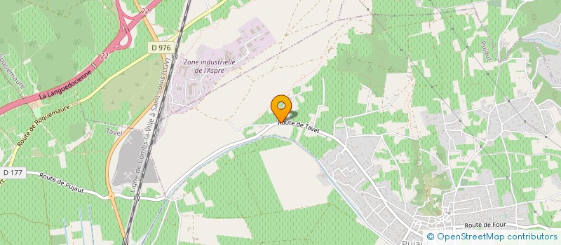 localisation de l'entreprise ASSOCIATION ISIS CENTRE DE BIEN ETRE  PUJAUT