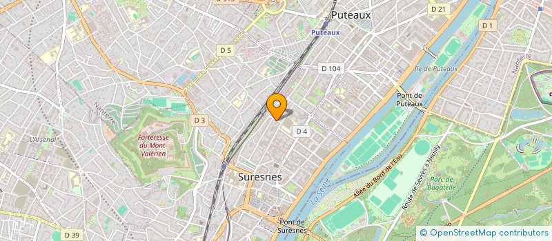 localisation de l'entreprise ASSOCIATION ISLAMIQUE AL BADR à SURESNES