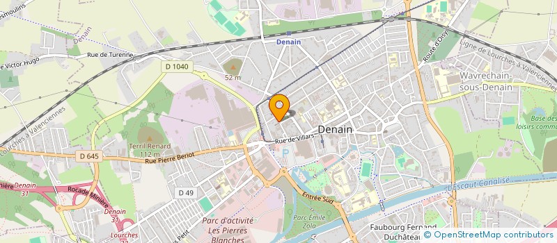localisation de l'entreprise ASSOCIATION ISLAMIQUE DU DENAISIS à DENAIN