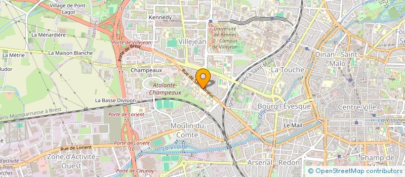 localisation de l'entreprise ASSOCIATION ISOGONE  RENNES