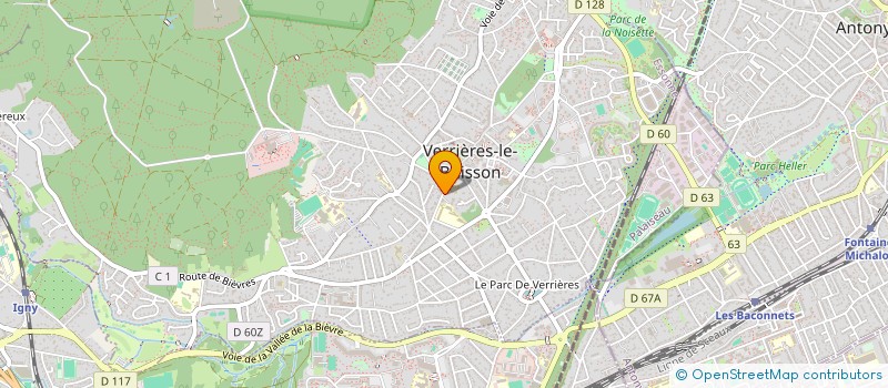 localisation de l'entreprise ASSOCIATION ISRAELITE DE VERRIERES LE BUISSON  VERRIERES-LE-BUISSON